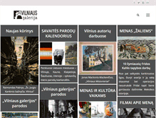 Tablet Screenshot of parquet.lt